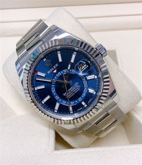 rolex blauwe band|Blue Rolex .